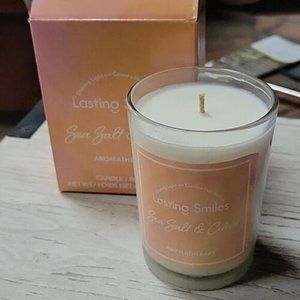 Lasting Smiles Sea Salt & Citrus Aromatherapy Soy Blend Candle 6.87 oz